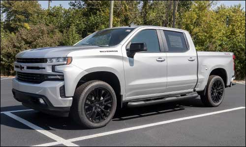 An image of a new body style 2019 Chevrolet Silverado 1500 truck