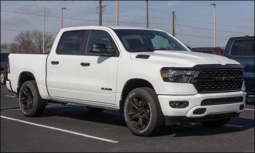 An image of a new body style 2019 RAM 1500 truck